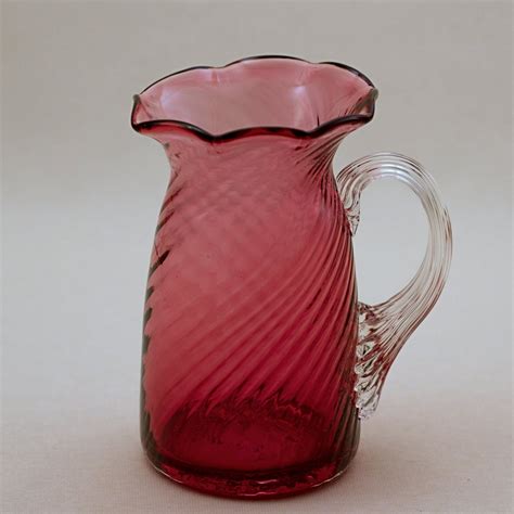 Please refer to pics and thanks. . Pilgrim cranberry glass catalog